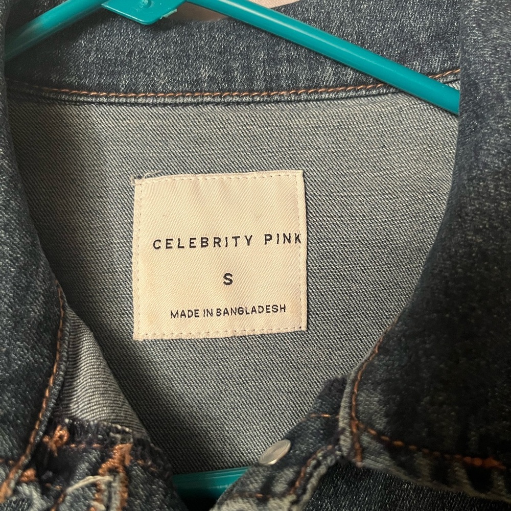 Celebrity Pink denim Jumpsuit Small - Picture 5 of 5